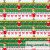 Grinch csíkos pamutvászon (White Dr. Seuss How the Grinch Stole Christmas border stripe)