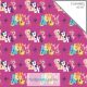 Magenta My Little Pony Friends Flannel