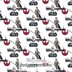   Star wars Rey flanel méteráru - (Multi Star Wars Rey & BB8 on Flannel)