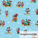   Mickey és Minnie karácsonyi pamutvászon (Disney Mickey & Friends Christmas Day)