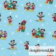 Mickey és Minnie karácsonyi pamutvászon (Disney Mickey & Friends Christmas Day)