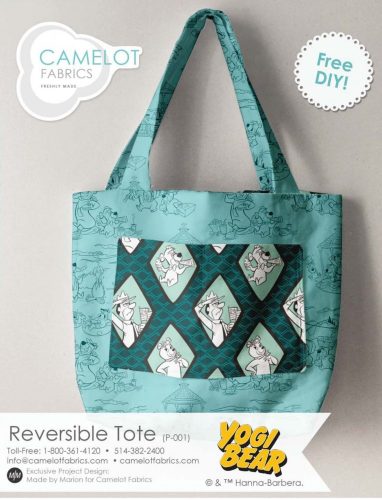 Reversible tote pattern