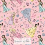 Pink Charming Princesses Flannel