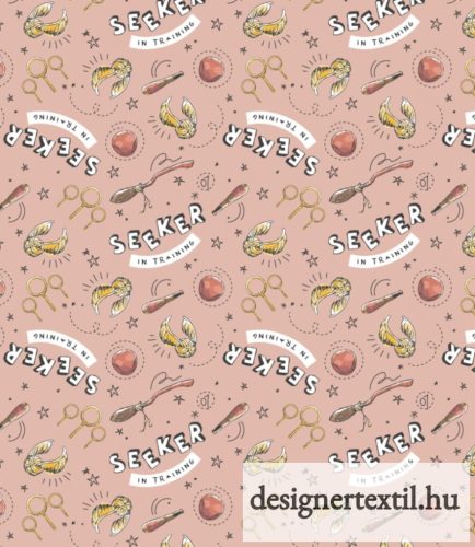 Harry Potter Yellow Magic quilt cotton by Camelot Fabric