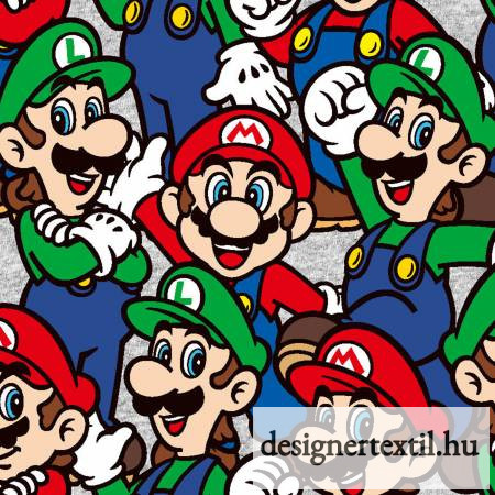 Nintendo Mario pamutvászon (Nintendo Mario Lugi Packed)