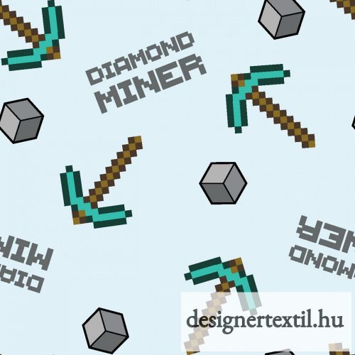 Minecraft Diamond Miner pamutvászon (Mojang Minecraft Diamond Miner)